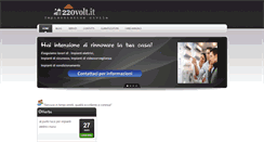 Desktop Screenshot of 220volt.it
